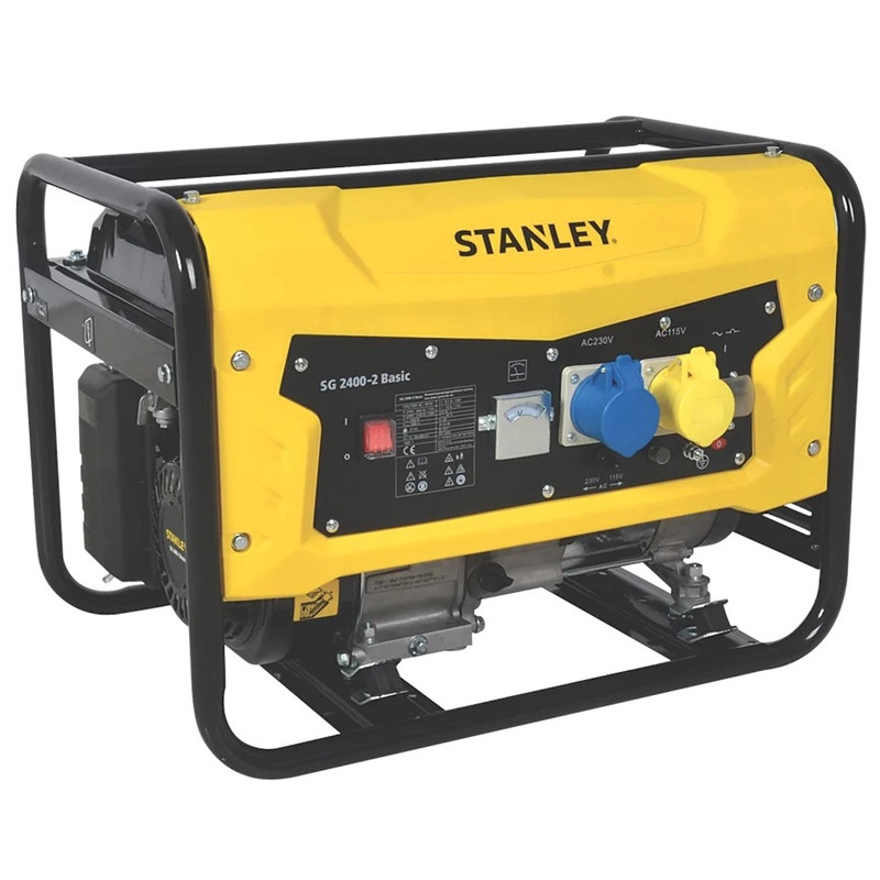 Benzininis generatorius Stanley SG 2400, 2.1kW Benzininis generatorius Stanley SG 2400, 2.1kW