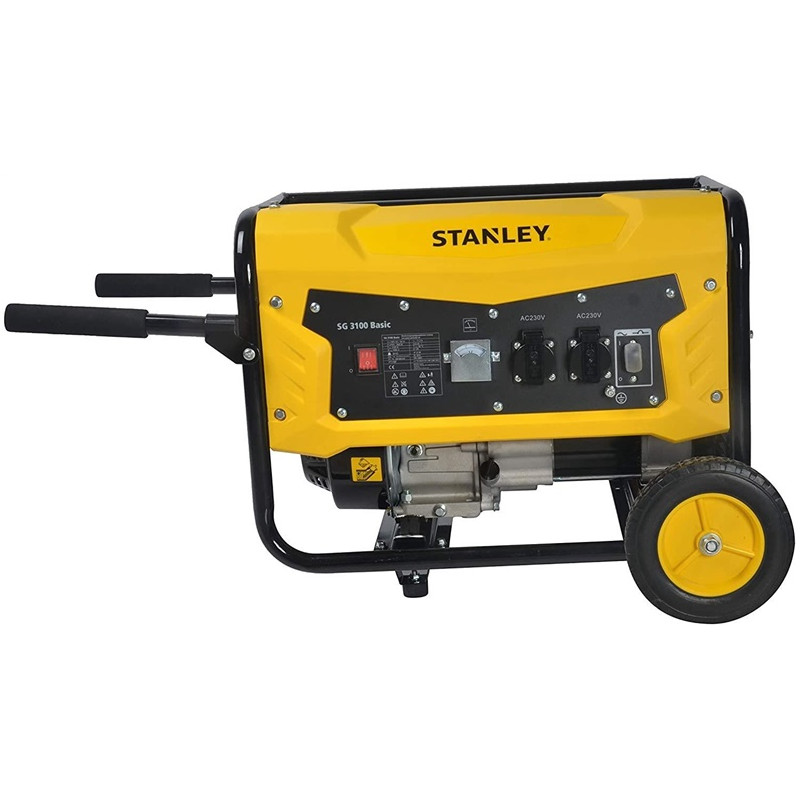 Benzininis generatorius Stanley SG 3100, 2.6 kW Benzininis generatorius Stanley SG 3100, 2.6 kW