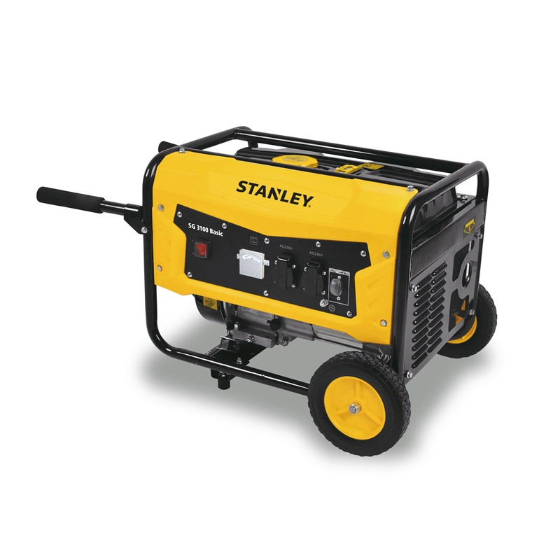 Benzininis generatorius Stanley SG 3100, 2.6 kW Benzininis generatorius Stanley SG 3100, 2.6 kW