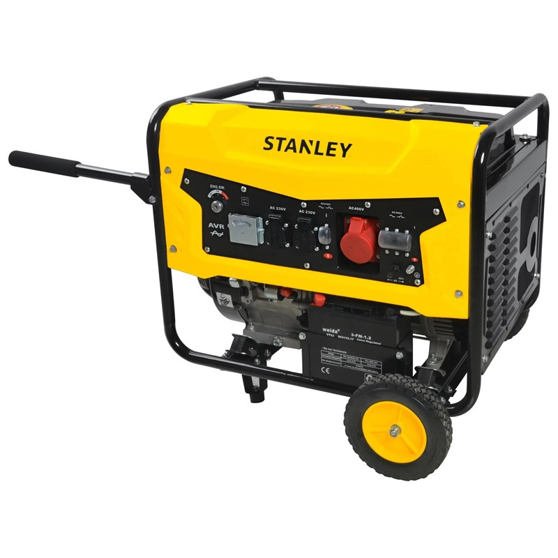 Generatorius Stanley SG 7500, 7000 W Generatorius Stanley SG 7500, 7000 W