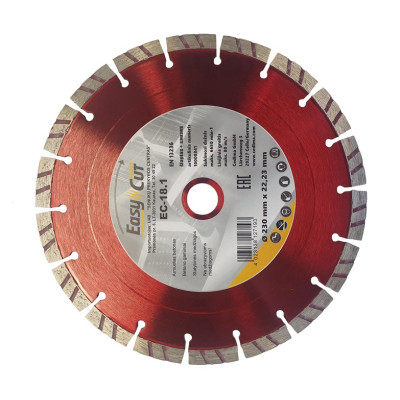Deimantinis pjovimo diskas Cedima EC-18.1 125x22,23x1,9mm Deimantinis pjovimo diskas Cedima EC-18.1 125x22,23x1,9mm