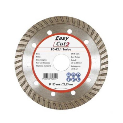 Deimantinis pjovimo diskas Cedima EC-42.2 125x22,23x2,2mm Deimantinis pjovimo diskas Cedima EC-42.2 125x22,23x2,2mm