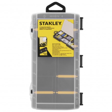 Stanley instrumentu kaste (STST81679-1), 10 nodalījumi