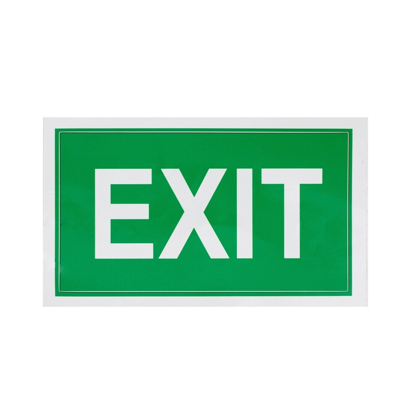 Lipdukas exit 100x180mm Lipdukas exit 100x180mm