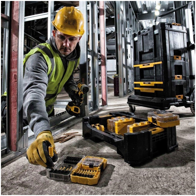 Sukimo antgalių ir grąžtų komplektas DeWalt 25 vnt Sukimo antgalių ir grąžtų komplektas DeWalt 25 vnt
