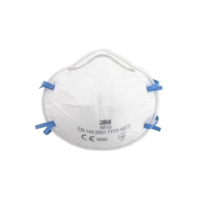Respiratoriai 3M 8810C3 FFP2, 3 vnt. Respiratoriai 3M 8810C3 FFP2, 3 vnt.