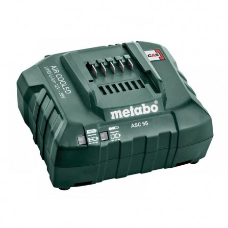 Lādētājs Metabo ASC 55, GAISA DZESĒŠANA, 12–36 V, EU (627044000)