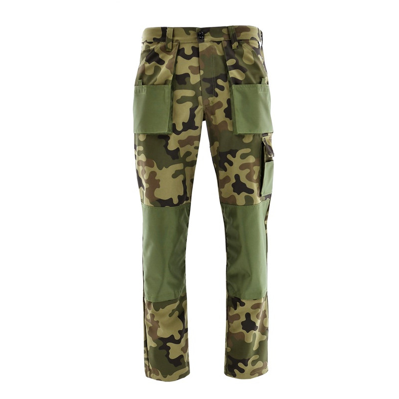 Darbo kelnės Sara Workwear, žalia, medvilnė/poliesteris, XL Darbo kelnės Sara Workwear, žalia, medvilnė/poliesteris, XL