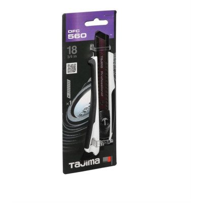 Laužomųjų ašmenų peilis TAJIMA DFC560W, 18mm Laužomųjų ašmenų peilis TAJIMA DFC560W, 18mm