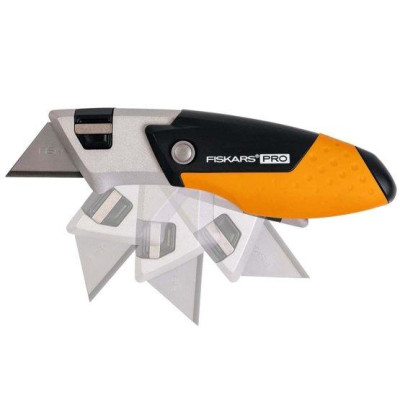 Fiskars Pro Compact sulankstomas universalus peilis Fiskars Pro Compact sulankstomas universalus peilis