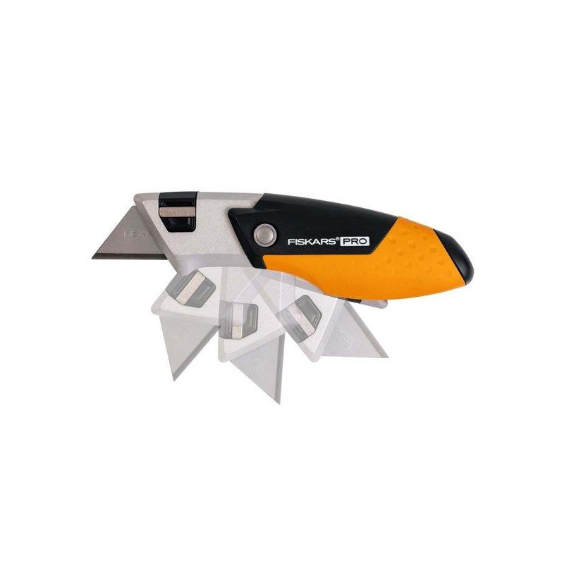 Fiskars Pro Compact sulankstomas universalus peilis Fiskars Pro Compact sulankstomas universalus peilis