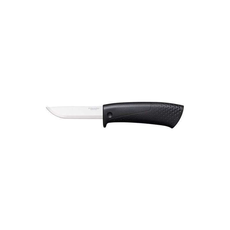 Statybininko peilis FISKARS su galąstuvu Statybininko peilis FISKARS su galąstuvu