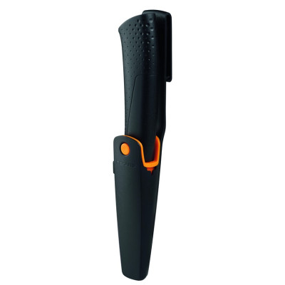 Statybininko peilis FISKARS su galąstuvu Statybininko peilis FISKARS su galąstuvu