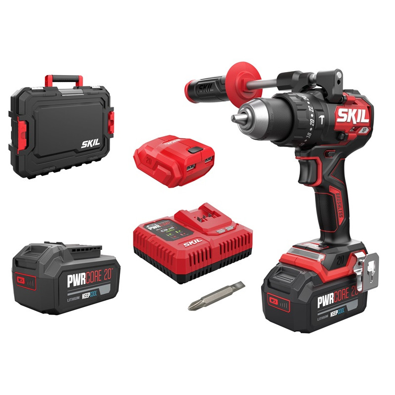 Akum. Smūginis gręžtuvas Skil 3085HB XP 20V 2x4ah Akum. Smūginis gręžtuvas Skil 3085HB XP 20V 2x4ah