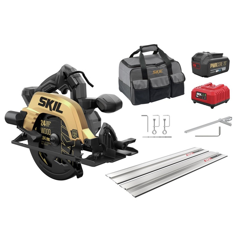 Akumuliatorinis diskinis pjūklas Skil 3575DB, 20V 1x4ah Akumuliatorinis diskinis pjūklas Skil 3575DB, 20V 1x4ah