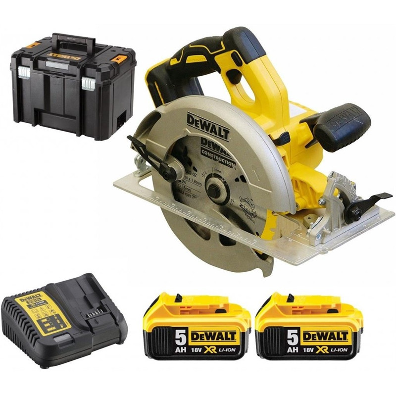 Akum. diskinis pjūklas Dewalt DCS570P2-QW 18V 2x5Ah Akum. diskinis pjūklas Dewalt DCS570P2-QW 18V 2x5Ah