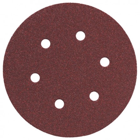 Lipīgās slīpēšanas loksnes Metabo komplekts med.+met., SXE (624001000), 150 mm, P 40, 5 gab.