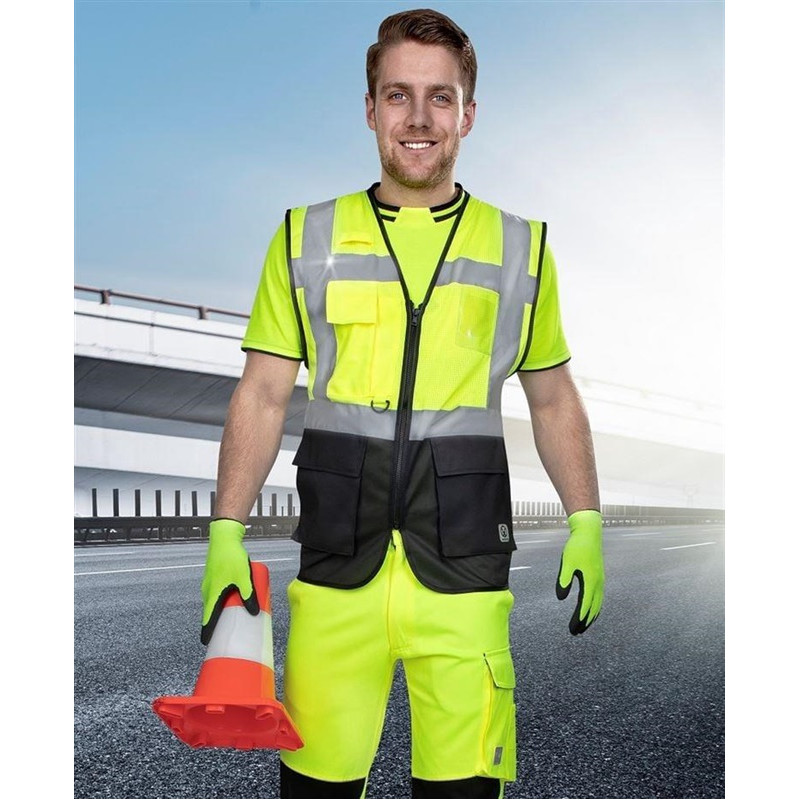 Liemenė Hi-viz Signal, geltona, XXL Liemenė Hi-viz Signal, geltona, XXL
