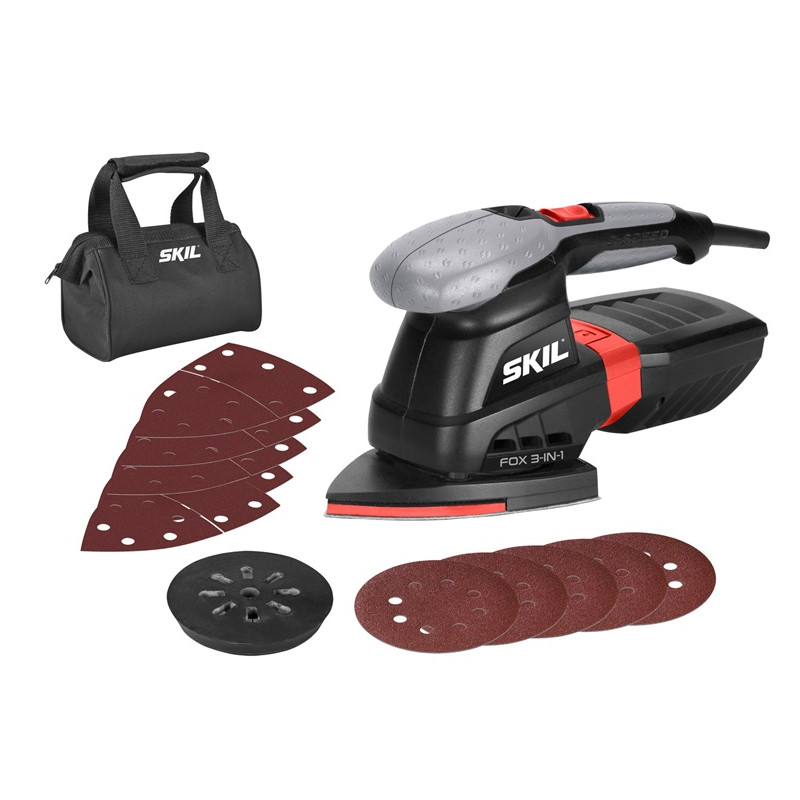 Vibracinis šlifuoklis Skil 7220AC, 1.3 kg, 250 W Vibracinis šlifuoklis Skil 7220AC, 1.3 kg, 250 W
