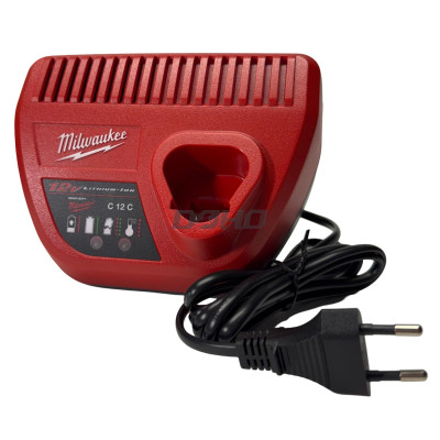 Lādētājs Milwaukee C12 C, 12 V, Li-ion