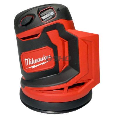 Akumulatora orbitālā slīpmašīna Milwaukee M18 BOS125-0, 18 V, 125 mm + piederumi