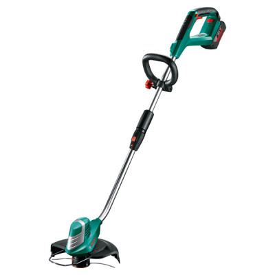 Bosch AdvancedGrassCut 36 bezvadu zāles trimmeris, 1x 36V 2,0Ah akumulators un lādētājs