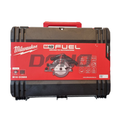 Akumulatora ripzāģis Milwaukee M18 CCS55-0X, 18 V, 165 mm