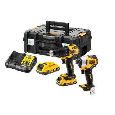 Akumulatora skrūvgriežu komplekts DeWALT DCK2062D2T