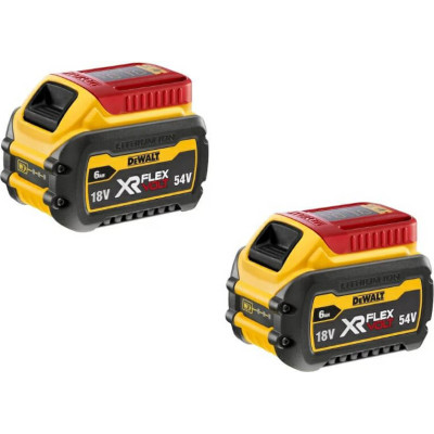 Akumulatoru komplekts DeWALT DCB546T2 (2 gab., 6 Ah, 54 V)