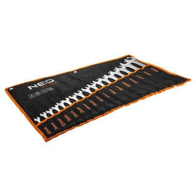 Uzgriežņu atslēgu komplekts NEO 09-753 (8-32 mm, 17 gab.)