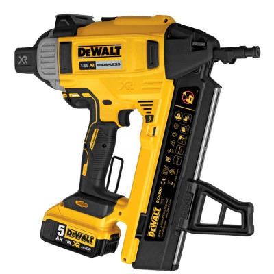 Akumulatora celtniecības naglotājs DeWalt DCN890P2