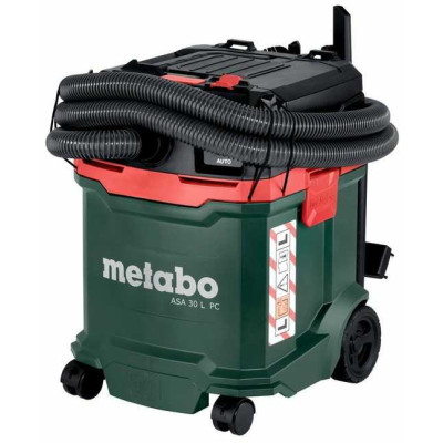 Mitrās un sausās tīrīšanas putekļsūcējs Metabo ASA 30 L PC (1200 W)