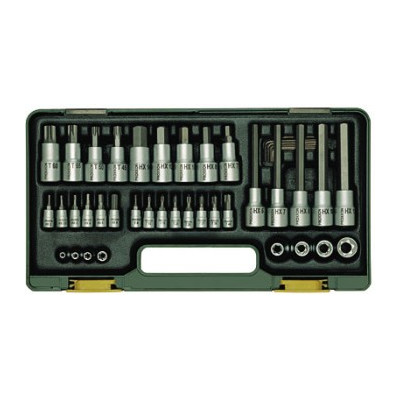 Proxxon 1/4'' TX un HX skrūvgriežu uzgaļu komplekts (42 gab.)