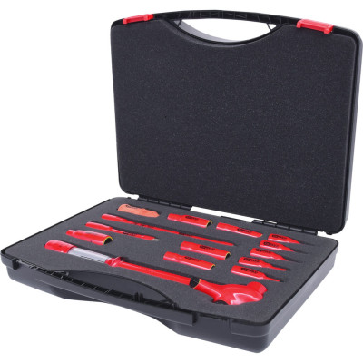 KS Tools 3/8" uzgriežņu atslēgu komplekts ar izolētiem instrumentiem, 14 daļas (117.1881)