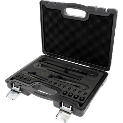 KS Tools divu caurumu uzgriežņu atslēgu komplekts, 20 daļas (150.3205)