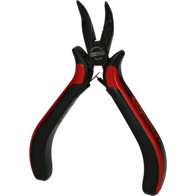 KS Tools precīzijas plakanknaibles - izliektas, 130 mm (500.7022)