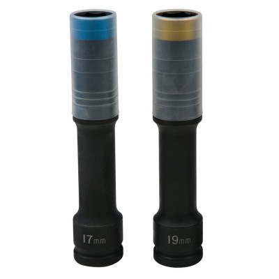KS Tools SlimPOWER triecienuzgriežņu atslēgu komplekts, īpaši garš, 2 daļas, 1/2", 17+19 mm (515.0621)