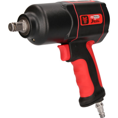 KS Tools 1/2" THE DEVIL augstas veiktspējas pneimatiskā triecienskrūvgrieža, 1600 Nm (515.1200)