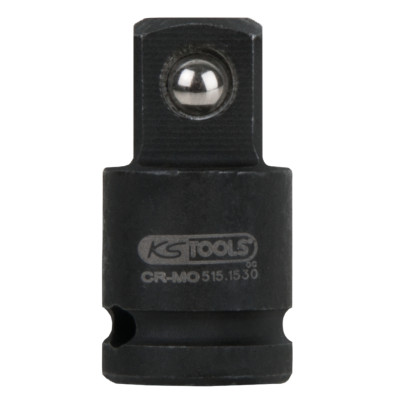 KS Tools 1/4" triecienuzgriežņu adapteris, 1/4"F x 3/8"M (515.1530)