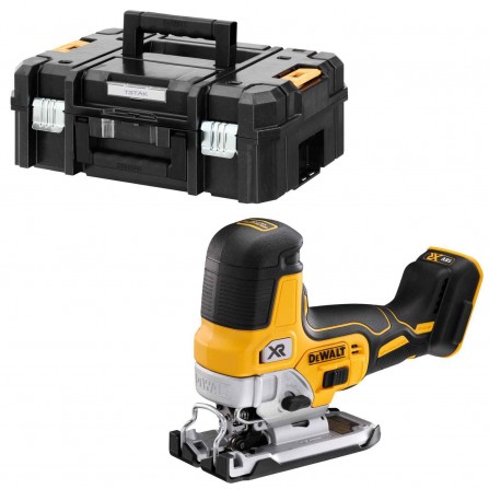 Dewalt figūrzāģis DCS335NT, 18 V + korpuss (bez akumulatora un lādētāja)