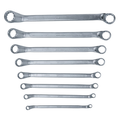 KS Tools dubulto gredzenatslēgu komplekts, nobīdīts, 8 daļu 6–22 mm (517.0248)