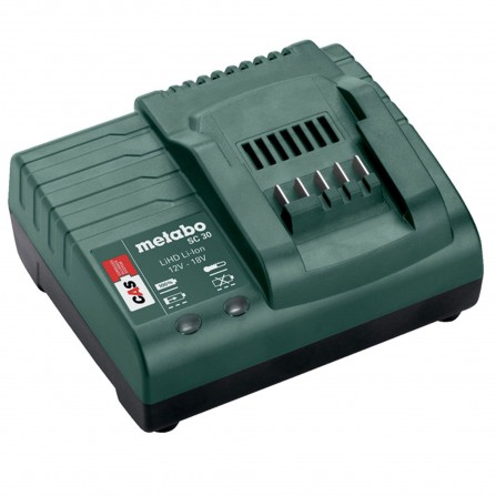 Lādētājs Metabo 12 V- 18 V SC 30, ES (316067840) 12 V -18 V