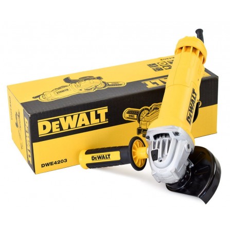 Dewalt elektriskā leņķa slīpmašīna (DWE4203-QS), 1000 W, 125 mm