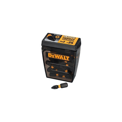 Dewalt urbju komplekts PH2 (DT70555T-QZ), 25 mm, 25 gab.