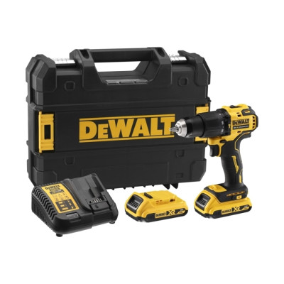 DeWalt akumulatora triecienurbjmašīna-skrūvgriezis DCD709D2T-QW 18 V, 2 x 2,0 Ah, TSTAK
