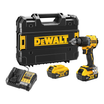 DeWalt akumulatora triecienurbjmašīna-skrūvgriezis DCD799P2T-QW 18 V, 2 x 5 Ah, TSTAK
