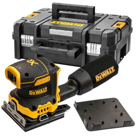 Dewalt akumulatora plakanā slīpmašīna (DCW200NT-XJ), 18 V + korpuss