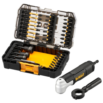 DeWalt triecienuzgaļu un leņķa adaptera komplekts DT70782 33 gab.