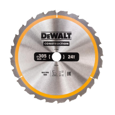 DeWalt ripzāģa disks DT1958-QZ 305x30 mm 24 zobi