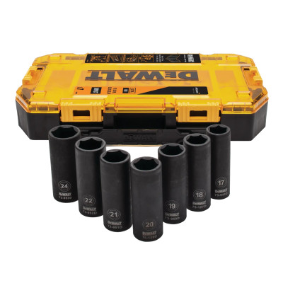 DeWalt muciņu komplekts DT70905-QZ 1/2 col. 7